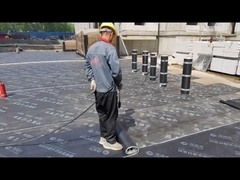 संशोधित बिटुमेन पीई जलरोधक झिल्ली जड़ छिद्रण प्रतिरोधी 7.5m 10m लंबाई